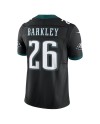 Saquon Barkley Philadelphia Eagles Nike Vapor F.U.S.E. Limitiertes Trikot – Schwarz