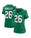 Saquon Barkley Philadelphia Eagles Nike Damen-Ausweichtrikot – Kelly Green