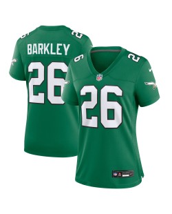 Saquon Barkley Philadelphia Eagles Nike Damen-Ausweichtrikot – Kelly Green