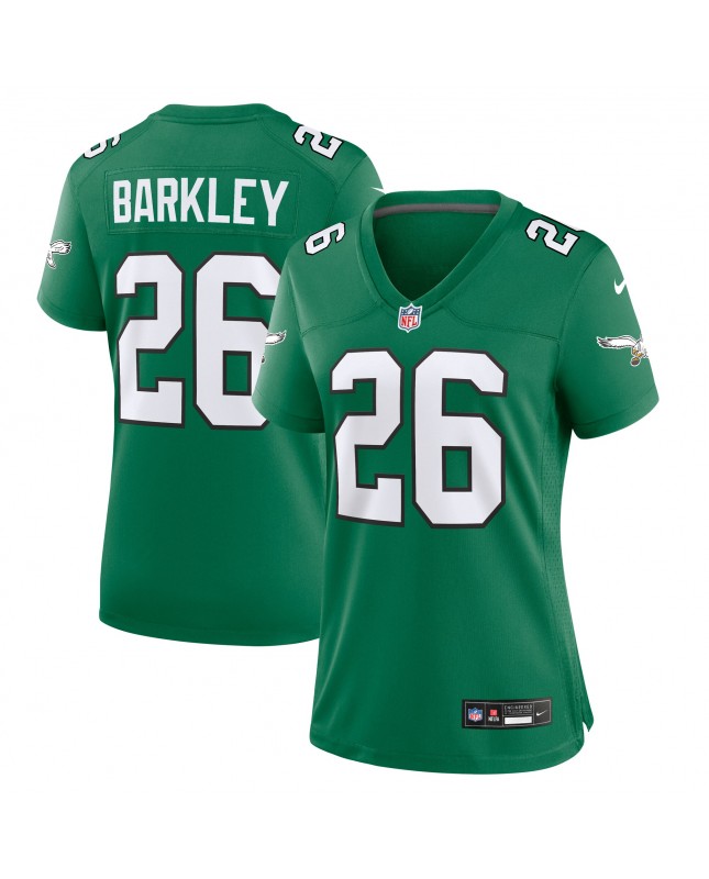 Saquon Barkley Philadelphia Eagles Nike Damen-Ausweichtrikot – Kelly Green