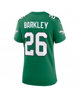 Saquon Barkley Philadelphia Eagles Nike Damen-Ausweichtrikot – Kelly Green
