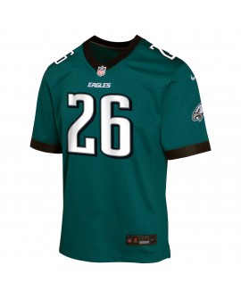 Saquon Barkley Philadelphia Eagles Nike Jugend-Spieler Trikot – Grün