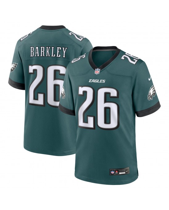 Saquon Barkley Philadelphia Eagles Nike Spiele-Trikot – Mitternachtsgrün