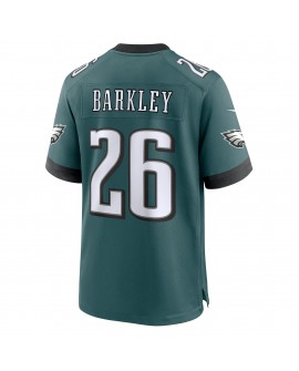 Saquon Barkley Philadelphia Eagles Nike Spiele-Trikot – Mitternachtsgrün