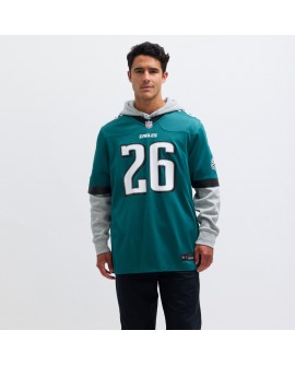 Saquon Barkley Philadelphia Eagles Nike Spiele-Trikot – Mitternachtsgrün