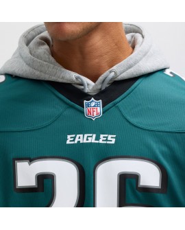 Saquon Barkley Philadelphia Eagles Nike Spiele-Trikot – Mitternachtsgrün