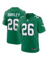 Saquon Barkley Philadelphia Eagles Nike Alternatives Spieler Trikot – Kelly Green