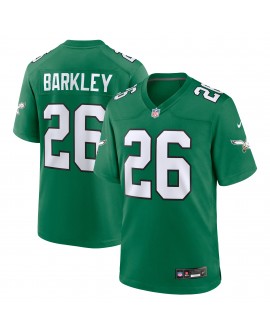 Saquon Barkley Philadelphia Eagles Nike Alternatives Spieler Trikot – Kelly Green