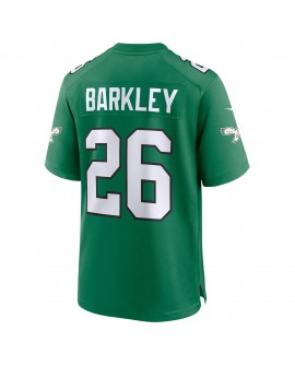 Saquon Barkley Philadelphia Eagles Nike Alternatives Spieler Trikot – Kelly Green