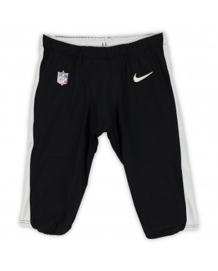 A.J. Braune Philadelphia Eagles Authentic Game-Used Black Nike Pants gegen Chicago Bears am 28. November 2025