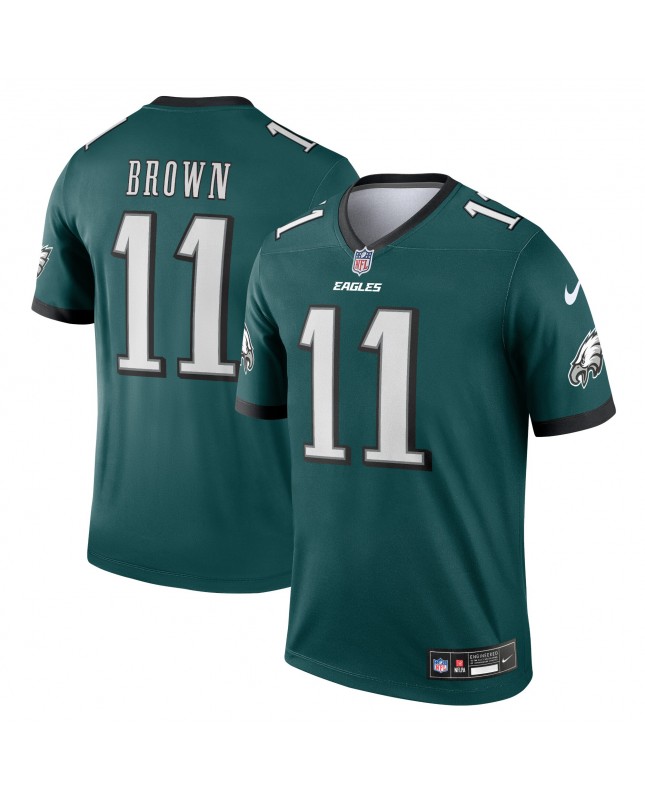 A.J. Braunes Nike Legend Spieler Performance-Oberteil der Philadelphia Eagles – Grün