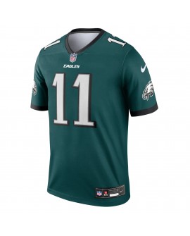 A.J. Braunes Nike Legend Spieler Performance-Oberteil der Philadelphia Eagles – Grün