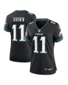 A.J. Braunes Philadelphia Eagles Nike Damen-Ausweichtrikot – Schwarz