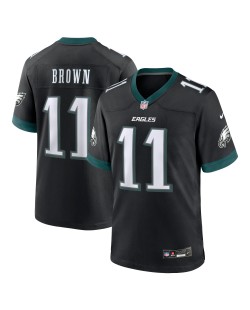 A.J. Braunes Nike Alternative Game-Trikot der Philadelphia Eagles – Schwarz