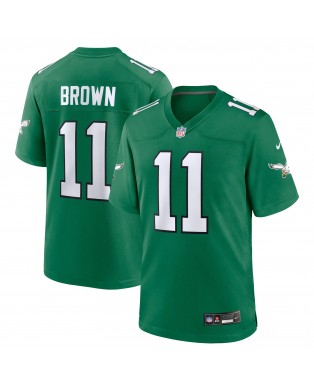 A.J. Braunes Philadelphia Eagles Nike AlternateSpiele-Trikot – Kelly Green