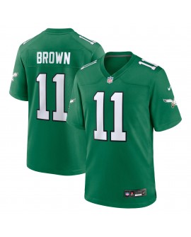 A.J. Braunes Philadelphia Eagles Nike AlternateSpiele-Trikot – Kelly Green