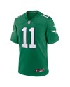 A.J. Braunes Philadelphia Eagles Nike AlternateSpiele-Trikot – Kelly Green