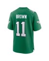 A.J. Braunes Philadelphia Eagles Nike AlternateSpiele-Trikot – Kelly Green