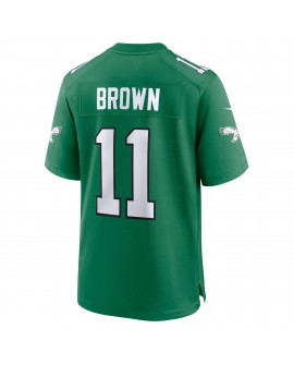 A.J. Braunes Philadelphia Eagles Nike AlternateSpiele-Trikot – Kelly Green