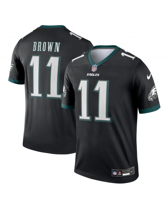 A.J. Braunes Nike Legend Spieler Performance-Oberteil der Philadelphia Eagles – Schwarz
