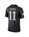 A.J. Braunes Nike Legend Spieler Performance-Oberteil der Philadelphia Eagles – Schwarz