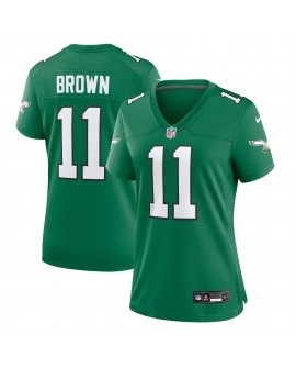 A.J. Braunes Nike Damen-Spielertrikot der Philadelphia Eagles – Kelly Green