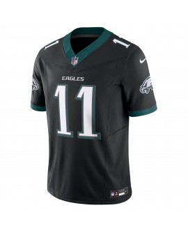 A.J. Brauner Philadelphia Eagles Nike Alternate Vapor F.U.S.E. Limitiertes Trikot – Schwarz