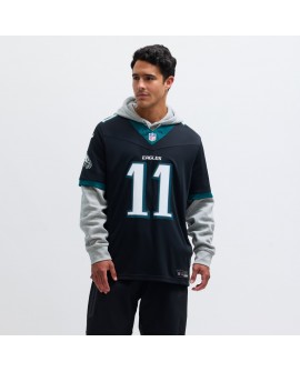 A.J. Brauner Philadelphia Eagles Nike Alternate Vapor F.U.S.E. Limitiertes Trikot – Schwarz