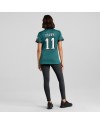A.J. Braunes Nike Damen-Team-Spieler Trikot der Philadelphia Eagles – Mitternachtsgrün