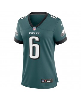DeVonta Smith Philadelphia Eagles Nike Damen-Team-Spieler Trikot – Mitternachtsgrün