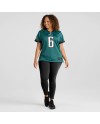 DeVonta Smith Philadelphia Eagles Nike Damen-Team-Spieler Trikot – Mitternachtsgrün