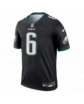 DeVonta Smith Philadelphia Eagles Nike Legend Spieler Performance Top – Schwarz