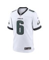 DeVonta Smith Philadelphia Eagles Nike Weißes Spieler Trikot – Weiß