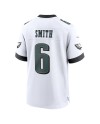 DeVonta Smith Philadelphia Eagles Nike Weißes Spieler Trikot – Weiß