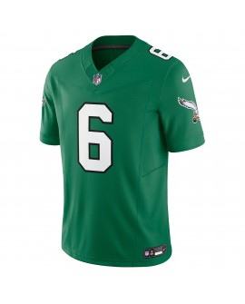 DeVonta Smith Philadelphia Eagles Nike Vapor F.U.S.E. Limitiertes Trikot – Kelly Green