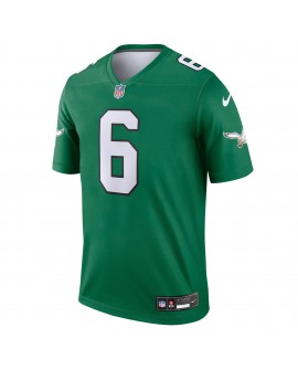 DeVonta Smith Philadelphia Eagles Nike Legend Spieler Performance Top – Kelly Green