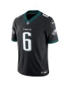 DeVonta Smith Philadelphia Eagles Nike Alternate Vapor F.U.S.E. Limitiertes Trikot – Schwarz