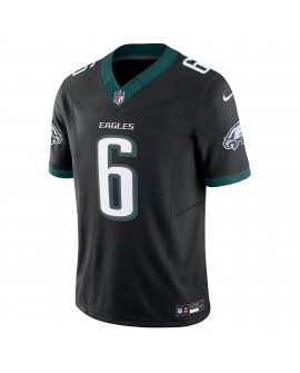 DeVonta Smith Philadelphia Eagles Nike Alternate Vapor F.U.S.E. Limitiertes Trikot – Schwarz