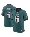 DeVonta Smith Philadelphia Eagles Nike Team Game-Trikot – Mitternachtsgrün