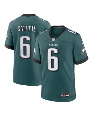 DeVonta Smith Philadelphia Eagles Nike Team Game-Trikot – Mitternachtsgrün