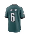 DeVonta Smith Philadelphia Eagles Nike Team Game-Trikot – Mitternachtsgrün