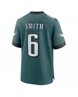 DeVonta Smith Philadelphia Eagles Nike Team Game-Trikot – Mitternachtsgrün