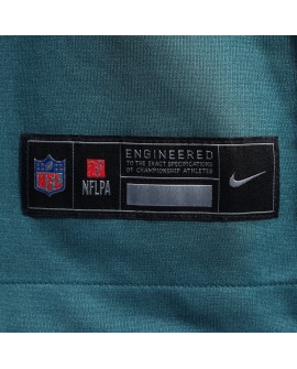 DeVonta Smith Philadelphia Eagles Nike Team Game-Trikot – Mitternachtsgrün