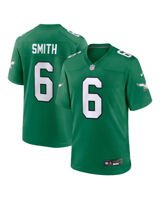 DeVonta Smith Philadelphia Eagles Nike AlternateSpiele-Trikot – Kelly Green