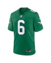 DeVonta Smith Philadelphia Eagles Nike AlternateSpiele-Trikot – Kelly Green