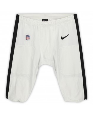 Cooper DeJean Philadelphia Eagles Authentic Game-Used White Nike Pants vs. Detroit Lions am 16. November 2025