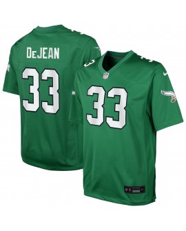 Cooper DeJean Philadelphia Eagles Nike Jugend-Ausweichtrikot – Kelly Green