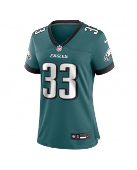 Cooper DeJean Philadelphia Eagles Nike Damen-Team-Spieler Trikot – Mitternachtsgrün