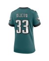 Cooper DeJean Philadelphia Eagles Nike Damen-Team-Spieler Trikot – Mitternachtsgrün