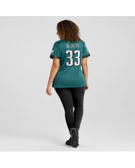 Cooper DeJean Philadelphia Eagles Nike Damen-Team-Spieler Trikot – Mitternachtsgrün